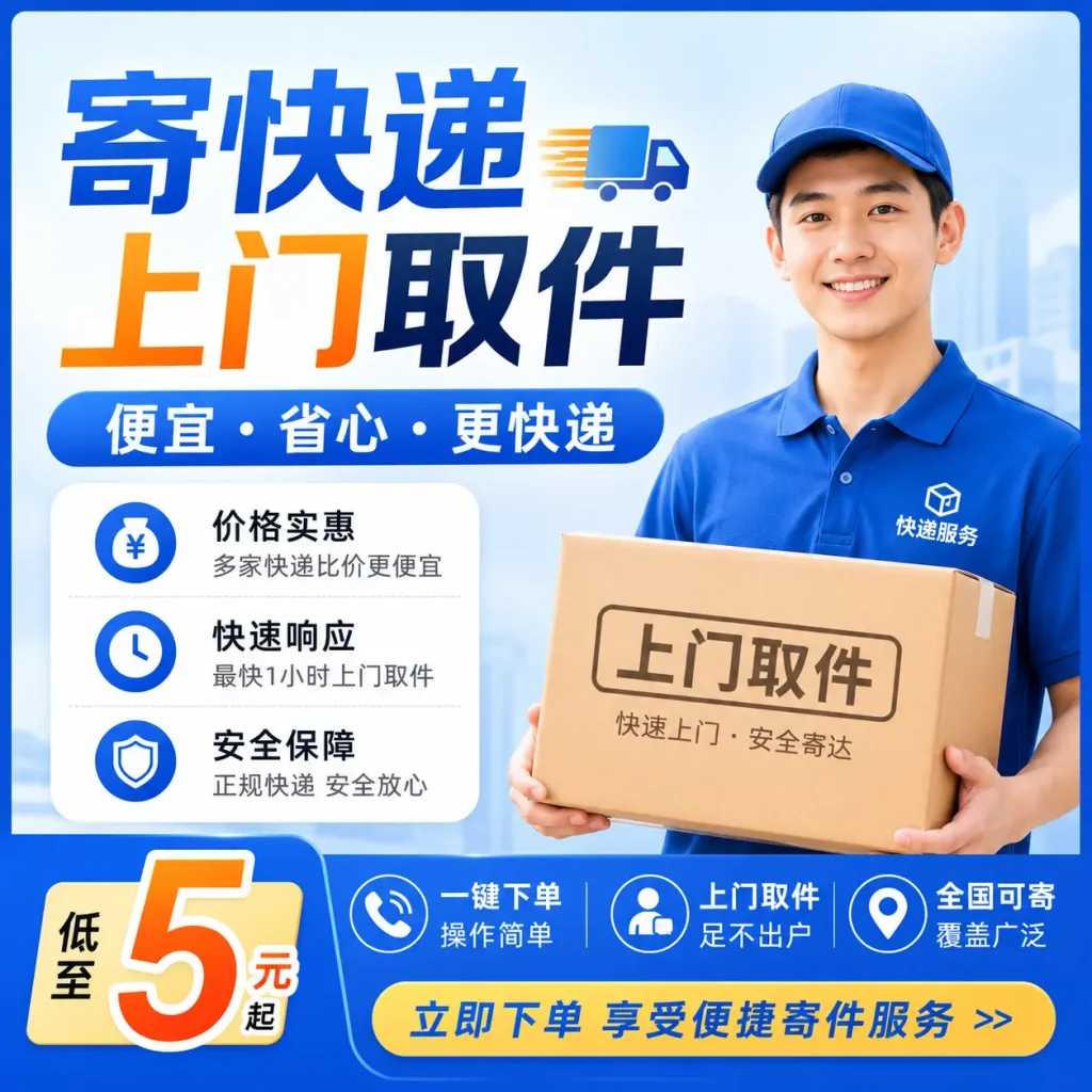 寄快递上门取件